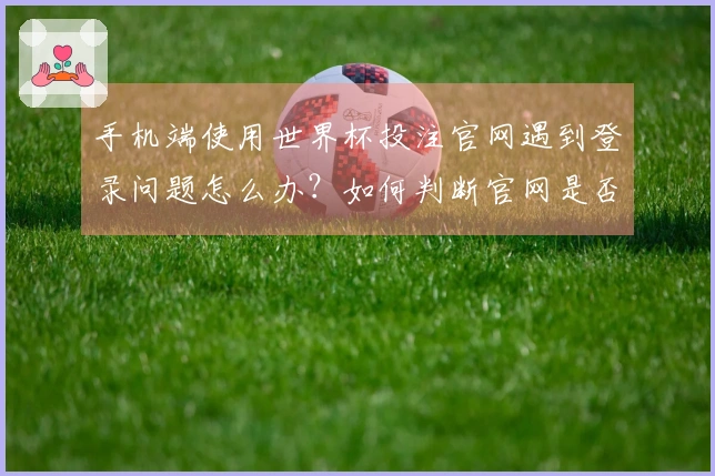 手机端使用世界杯投注官网遇到登录问题怎么办？如何判断官网是否正规可靠